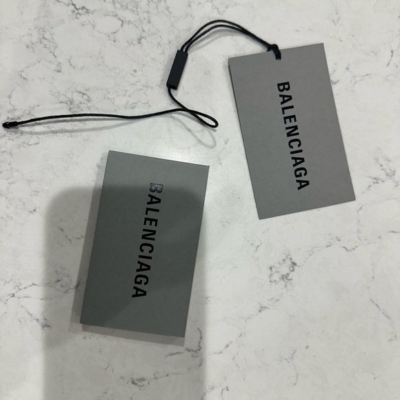 AUTHENTIC BALENCIAGA MEN'S SPEED 2.0 MONOCOLOR SNEAKER IN GREY, SIZE 10 - Picture 13 of 16